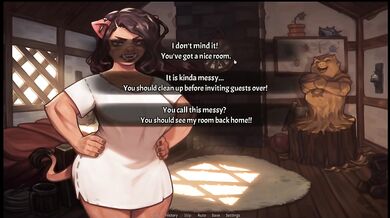 My Pig Princess 0.8 [ SEX POSITIVE Hentai Game ] Ep.37 FEMDOM dick spiting !