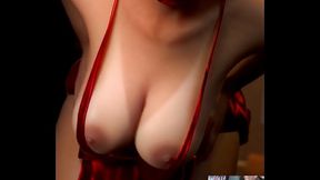 Big Milky Tan Lined Waifu Shakes Her Breasts For You To Jerk Off