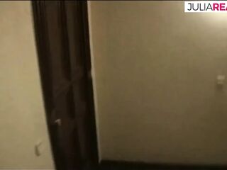 Golden-haired bitsch caught with vibrator during lunch break