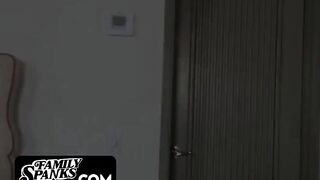 Stepdad Jack Vegas Interrput inside Step Daughter's Home Jade Nile