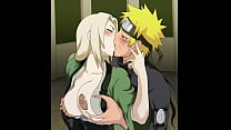 Horny Sakura Gets Big-Cock Anal & Creampie From Naruto & Hinata
