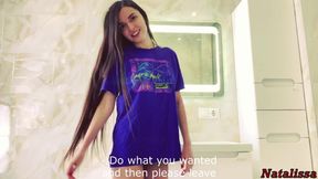 What the fuck are you doing, stepsister??