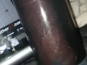 suck it and hold my nuts look up at me