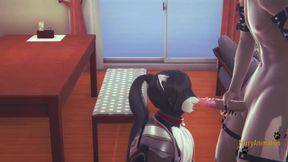 Zhongli Gets Gaped Hard by a Hung Fursuit Twink