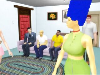 Family Dude x American Daddy x Simpsons x Cleveland - mother I'd like to fuck Party