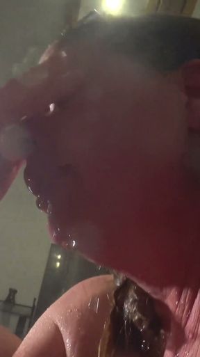 Blowjob in Jacuzzi - Little Sunshine MILF   Clip 2