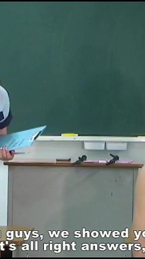 Female Instructor at the Pussy and Anus Licking Training School Shows Her Pussy to Slaves so They Can Learn Its Anatomy