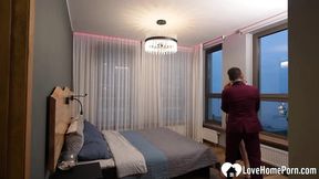 Naughty Receptionist Begs For Wild In-Room Fucking