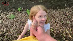 Facial and Risky Sperm Walk in the Forest