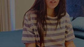 Fucked My stepmom's best friend while she was masturbating
