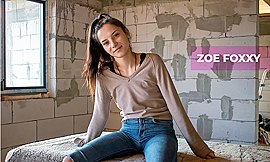 Zoe Foxxy - Quick Fucking In An Abandoned Building; Amateur Action In The Shed