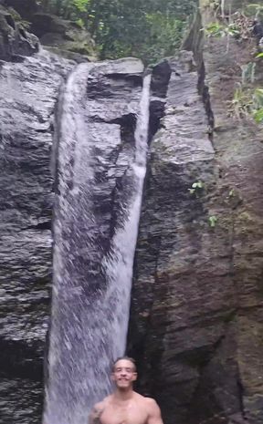 Photo Session in the Waterfall