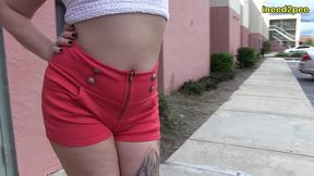two desperate to pee girls both wet their pants outside in shame