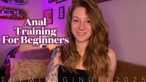 Anal Training For Beginners