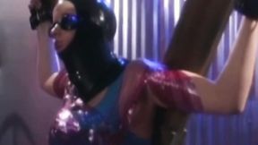 ”Titty vintage lesbo girls tied up for costumed torment”