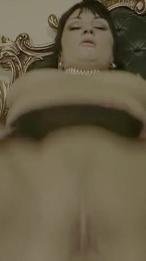 Bustier, Heels and Jewels This Slut Gets Her Ass Pounded in Front of the Mirror