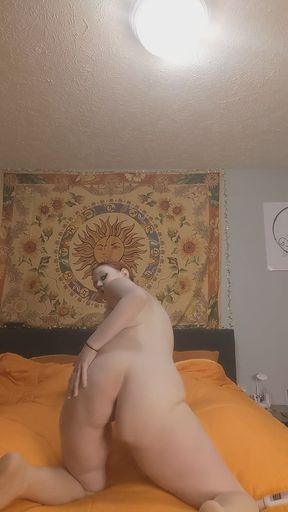 Massaging Lotion Into My Thick Ass