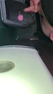 I was desperate to go pee and had to use a porta potty urinal