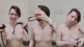 experiments combining an inflatable gag with a spider gag