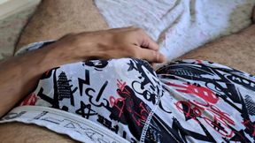 I couldn't stop thinking about fucking a tight ass, so I had to jerk off to empty my sack!