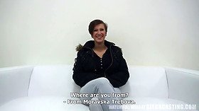 Czech Casting - Busty Nikola rides the cock
