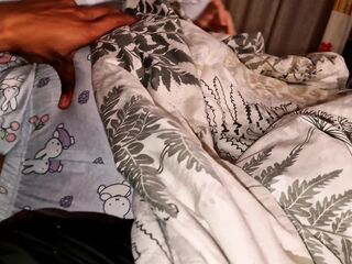 My Lalin girl stepsister lies on my daybed and I can't aid but get my weenie hard rubbing her large butt
