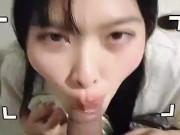 Gorgeous Girl  Eye Contact Befoe Getting Doggy Fuck - สาวน่ารักอมควยไปมองหน้ามองตาไปด้วยดูแล้วเงี่ยน