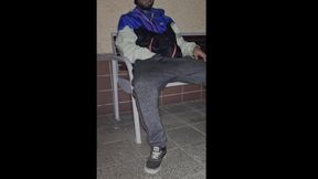 Waiting on Train on Station