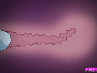 Bender fucks Leela very hard and puts her inside him ( Futurama ) cartoon porn