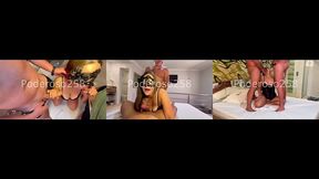 primeiro menage da heloisa hotwife: eu comendo a esposa novinha na frente do corno mansinho