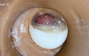 Cum Inside Me Over and Over! Camera Inside Creampie Condom POV