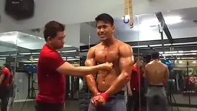 Asian Gym Cutie Craves Harder Nipple Play in Steamy Locker Room Encounter – IntenseGay 18+