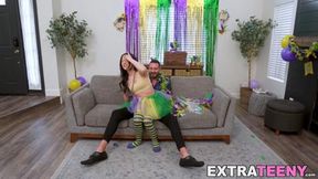 Curvy Asian Lulu Spoon Fucked Hard By Bearded Stud