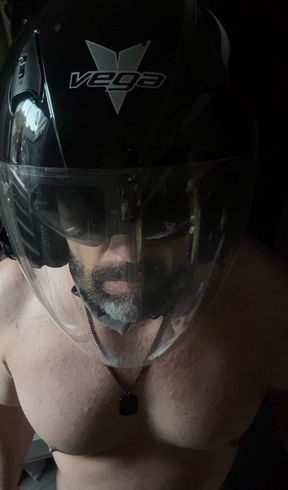 Getting ready to ride