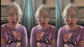 ASMR Chew Sound Effect with Slow Motion - ASMR, Bubble Gum Fetish, Eye Glasses Fetish, Lip Fetish