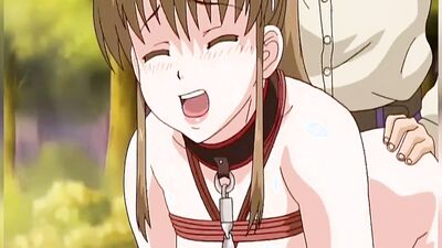 Watch this submissive maid get tied up and pounded in every hole & creampied in this exclusive cartoon video