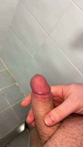 Hot wife pees while hubby cums on her