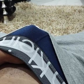 My whore stepmother gets horny when she sees my cock. Part 1