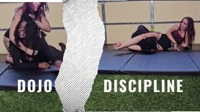 Dojo Discipline: (Angle 1, 4k version) Paris Love Learns Why I Wear the Crown —Watch Me Dismantle the Challenger in a Technical Wrestling Masterclass on the Mats copy