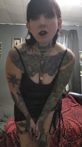 I said on your knees boy