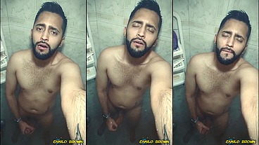 Jerking off in the shower Come and join me next time ?