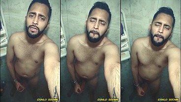 Jerking off in the shower Come and join me next time ?