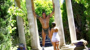 when a greek muse meets hercules and he has a huge cock!