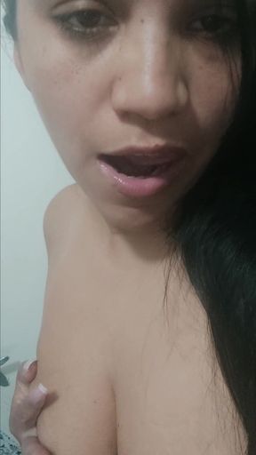 Nicoly Fingering Her Pussy in the Mall Bathroom - Adventures