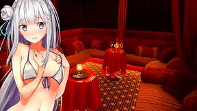 Emilia Tempts Your Desires in Steamy Hentai JOI Fantasies