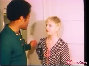 Classic '70s porn girl gets it on with a lucky guy for an hot