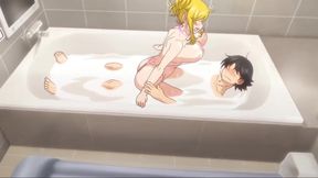 Babe Blonde Gets Creampie In The Shower By Stepbrother - HENTAI
