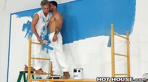 Hunky Painters Take A Fuck Break