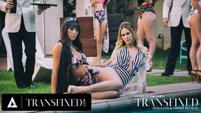 Trans - Venus Lux & MILF Cherie DeVille Erotic Sex FULL SCENE!