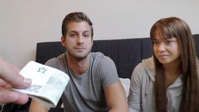 ”Man penetrates for money neighbor's future housewife Ria Sunn”